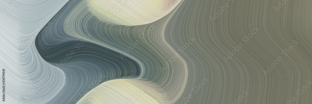 Aufkleber modern flowing header with gray gray, pastel gray and silver colors. graphic with space for text or image. can be used as header or banner