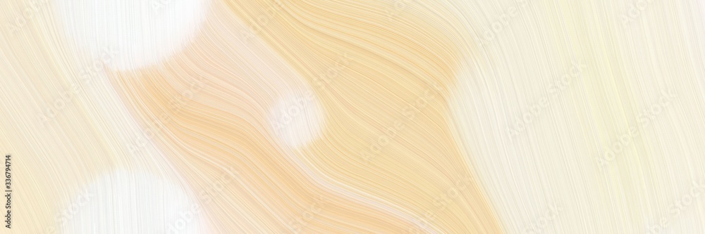Aufkleber modern moving header with antique white, wheat and white smoke colors. graphic with space for text or image. can be used as header or banner