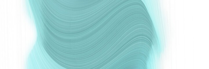 modern moving designed horizontal banner with sky blue, medium aqua marine and light cyan colors. graphic with space for text or image. can be used as header or banner
