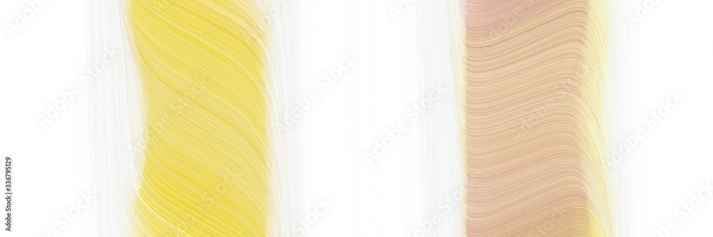 Poster modern dynamic horizontal banner with wheat, burly wood and white smoke colors. graphic with space for text or image. can be used as header or banner