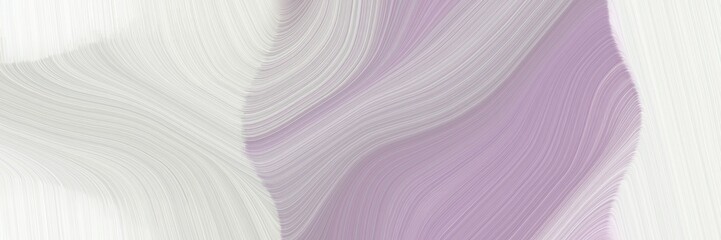 Fototapeta premium modern colorful designed horizontal banner with light gray, pastel purple and silver colors. graphic with space for text or image. can be used as header or banner