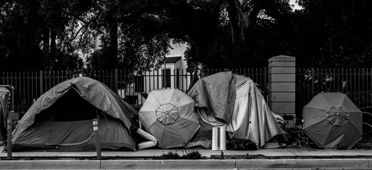 homeless encampment 