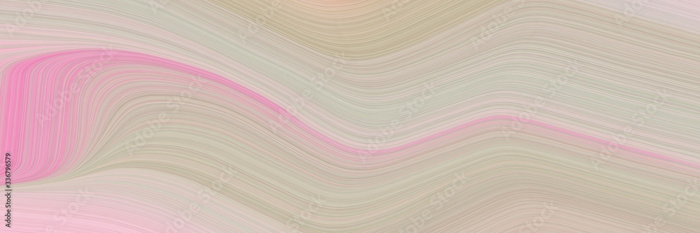 Poster modern header design with silver, light pink and pastel pink colors. graphic with space for text or image. can be used as header or banner
