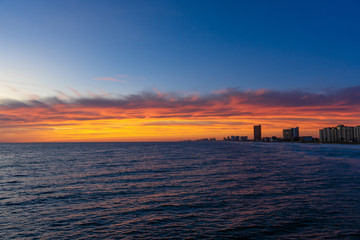 Panama City Beach, sunset