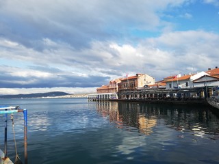 Obraz premium view of the old town of kotor