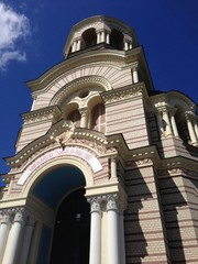 Obraz premium A church in Latvia