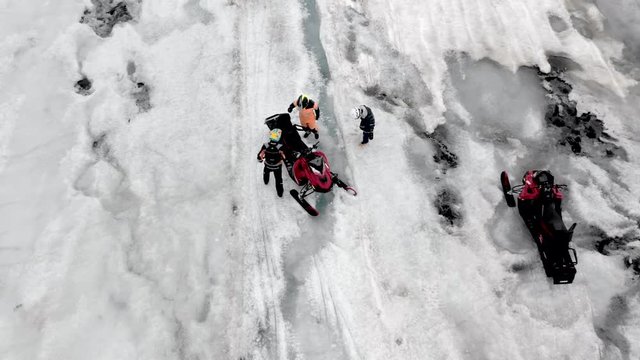 Snowmobile Tour in Iceland