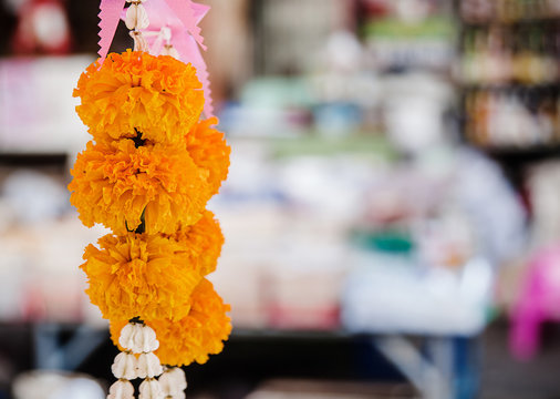 String of prayer flowers, Southeast asia