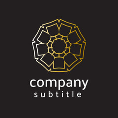 ornament gold logo