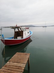 Fototapeta premium boats in the harbor