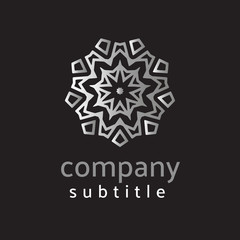ornament gold logo
