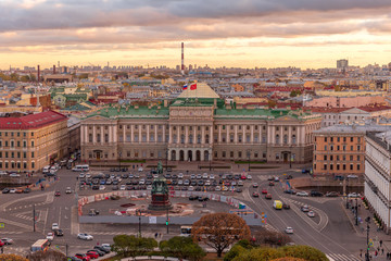 Naklejka premium St. Isaac's Cathedral Saint Petersburg Russia