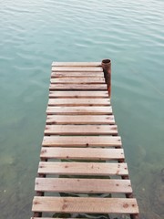 pier on the lake