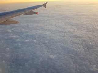 view from the plane