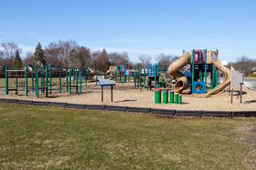 Empty Playground COVID-19 Self-isolation