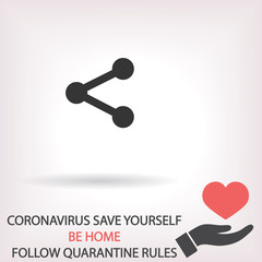 Network vector icon  , lorem ipsum Flat design