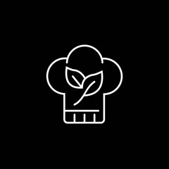 logo design chef , logo line chef 