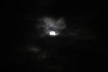 Moon April 7, 2020 Supermoon Atlanta, Ga