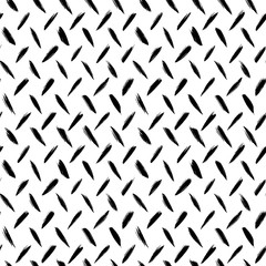 Herringbone brush strokes vector seamless pattern. Chevron texture or wallpaper.