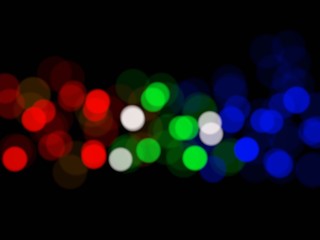 abstract christmas lights