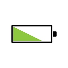 battery illustration logo vector