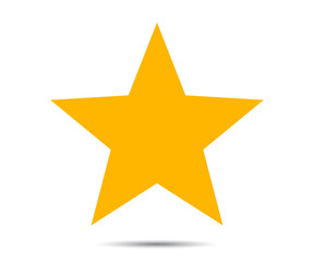 Obraz premium Clasic star Icon Vector, logo flat eps, illustration