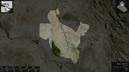 Sala ad-Din, Iraq - composition. Satellite