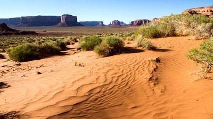 Sand Dune Monument Valley USA