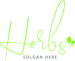 An eco-friendly vector template 