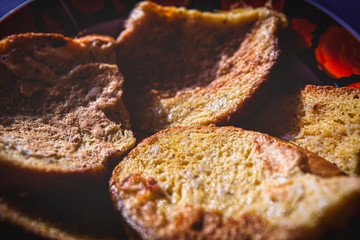 tasty toast roasted with egg