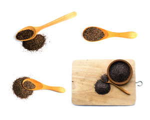 Himalayan black rock salt Kala Namak pungent-smelling condiment used in South Asia, Himalayas, Pakistan