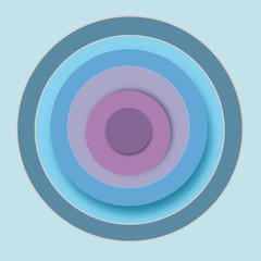 abstract Pastel concentric circle background