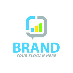 creative graphic bar logo design, vector