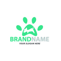 Creative Dog Logo Design, Vector