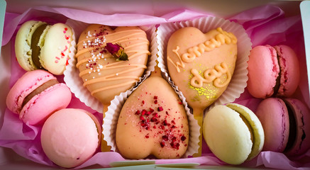 Box of Sweet Tasty Cookies