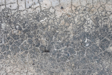 old cement crack ground texture