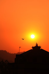Obraz premium Beautiful sunrise