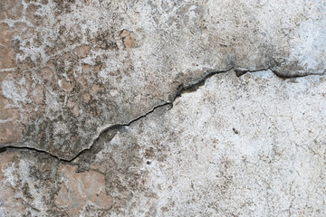 Cracked concrete texture , natural background