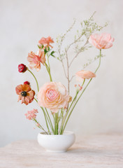 Wabi-sabi floral arrangement