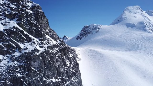 Anniversary col on Matier Glacier