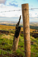 Fires on the Moors, Bolton, England, United Kingdom,  Fire Dams, Moorland