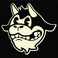 Goat Rubber Hose Cartoon