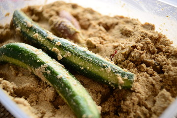 きゅうりのぬか漬け