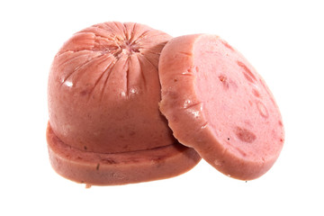 sausage isolated on white background