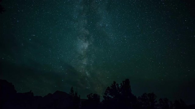 Time-lapse of Milky Way above Great Basin National Park Nevada