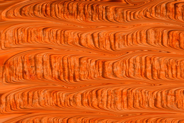 Digital Artistic Abstract Painting Using Liquefying Tool 