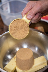 brown sugar to make cookies