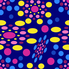 Abstract seamless colourful pattern geometric backgrounds vector design