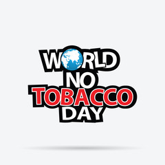 World No Tobacco Day. illustration Vector Eps 10.