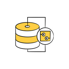 server database sync with microchip icon